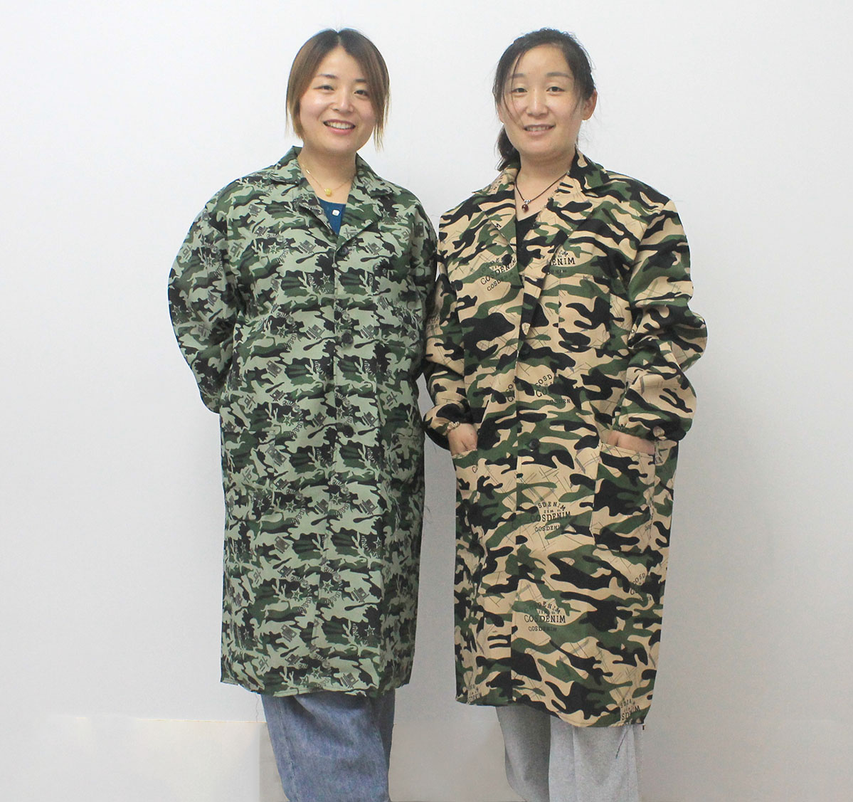 工作服大褂子有没有套装
