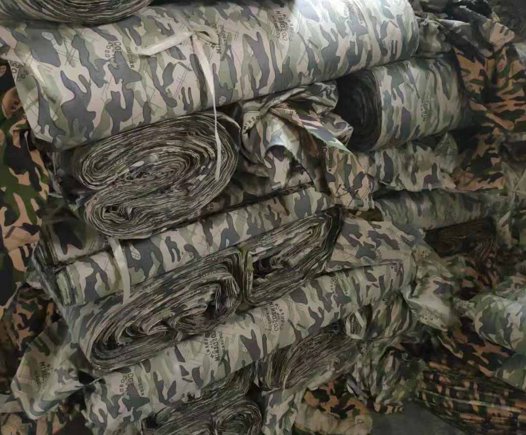 迷彩布料属于什么印花类型
