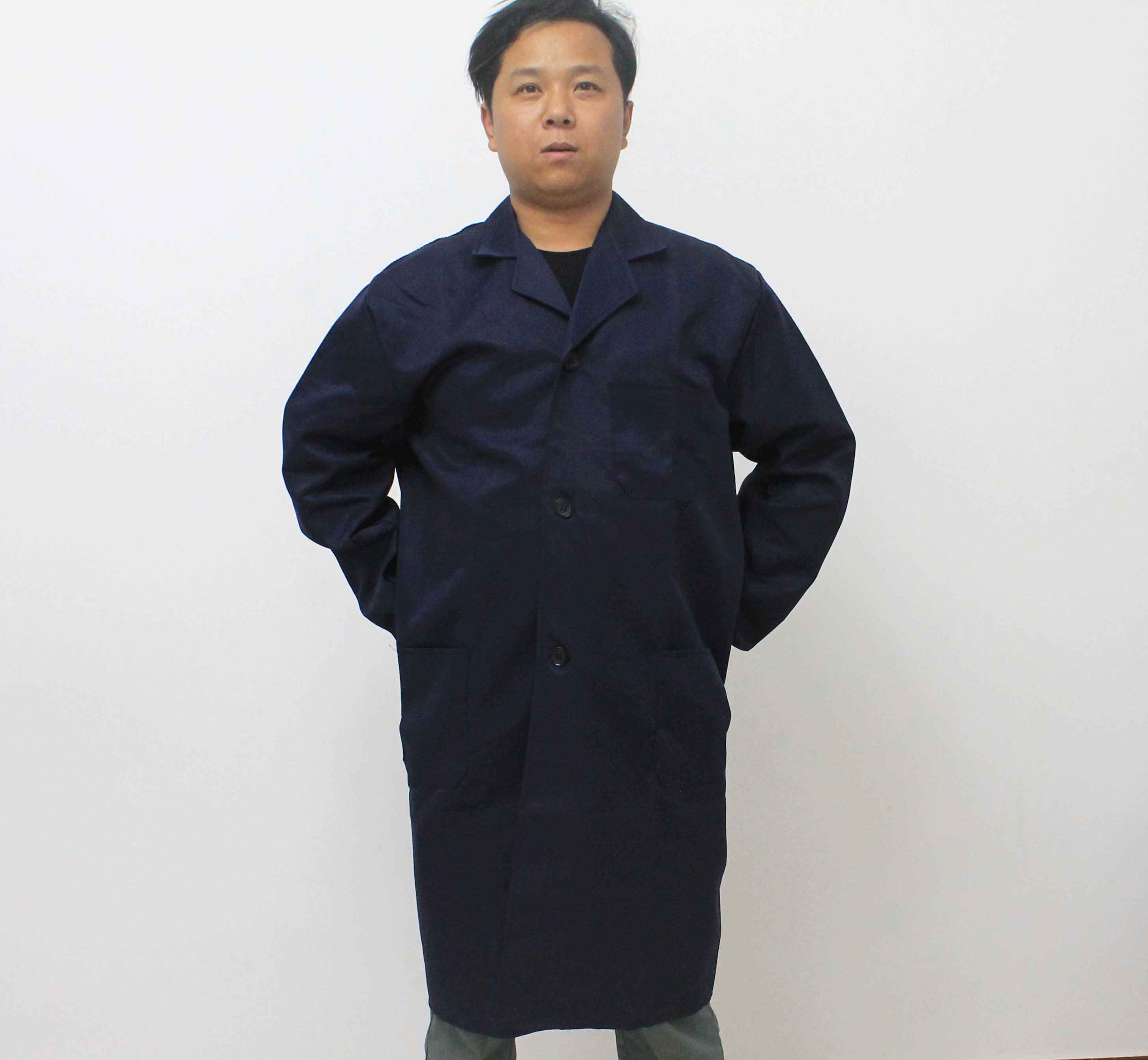 制服呢蓝色大