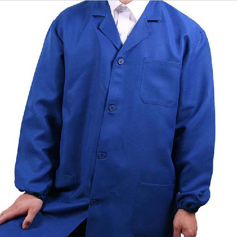 艳蓝制服呢大